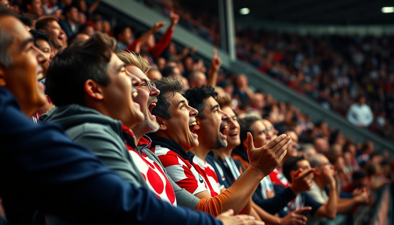 Fußballfans Emotionale Identifikation