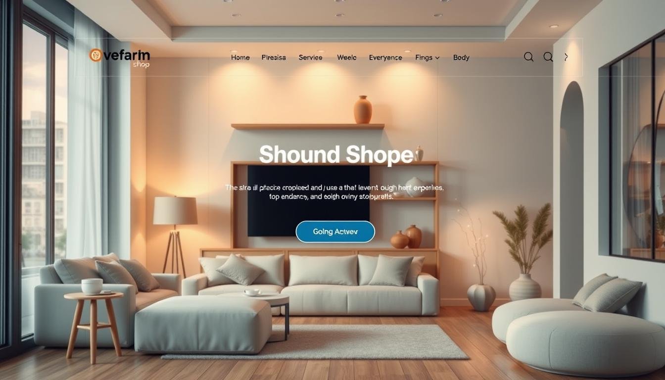 Shop-Startseite Design
