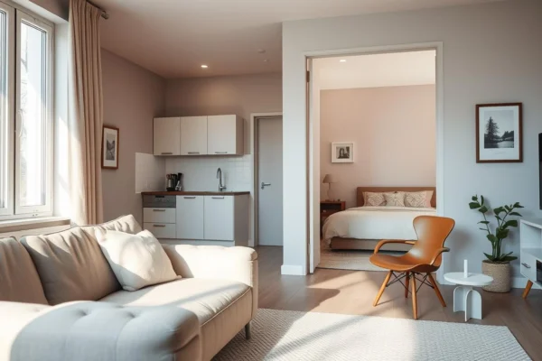 1 Zimmer Wohnung einrichten 30 qm
