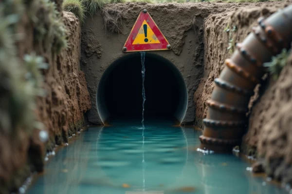 Abwassersysteme: Typische Anzeichen für Schäden 2025