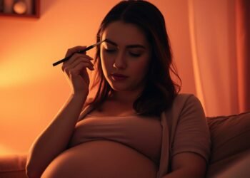 Augenbrauen färben in der Schwangerschaft