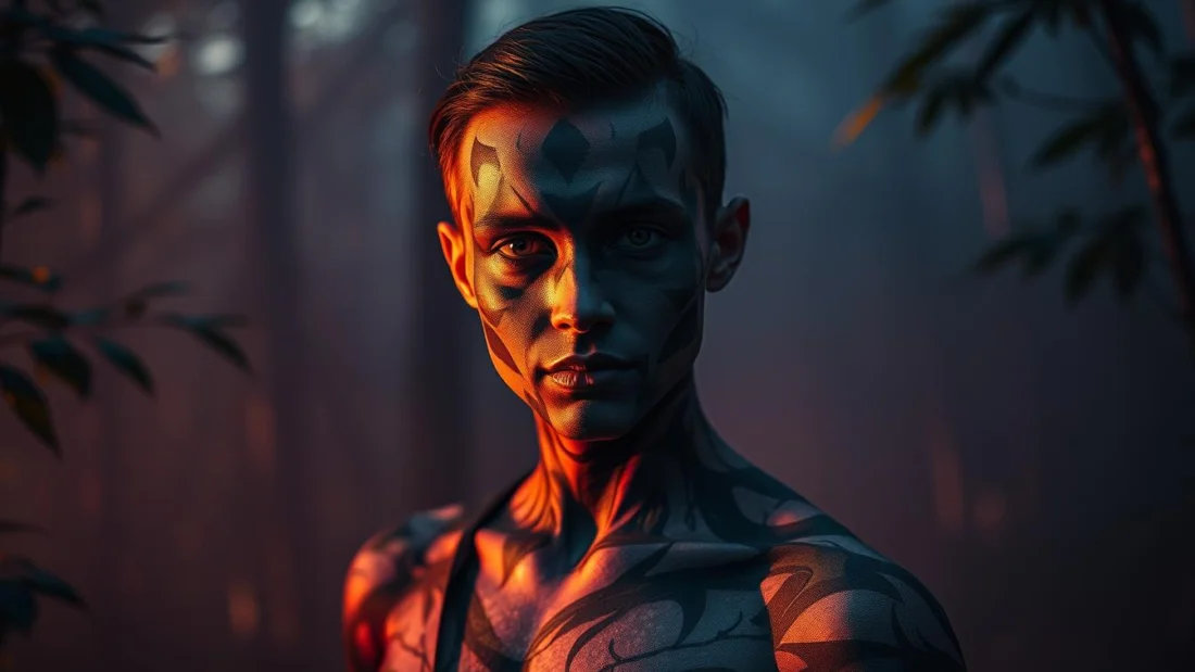 Camouflage Make-up Deckung