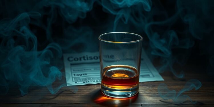Cortison und Alkohol Risiken
