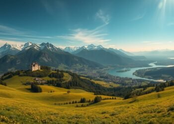 Deutschlandreise Landschaftsüberblick