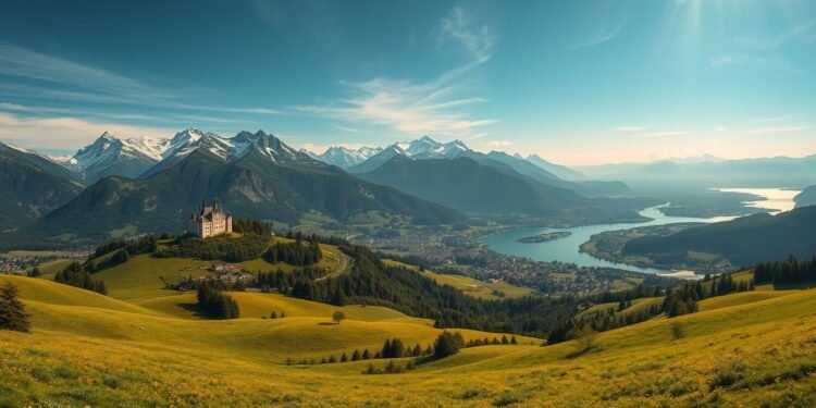 Deutschlandreise Landschaftsüberblick