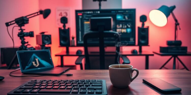 Digital Creator Arbeitsumfeld