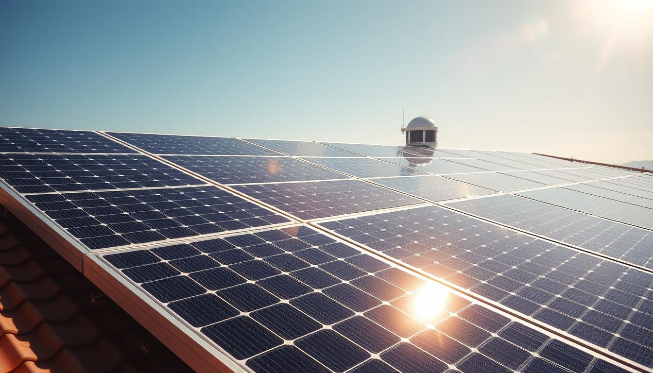 Erneuerbare Energien Solarpanel