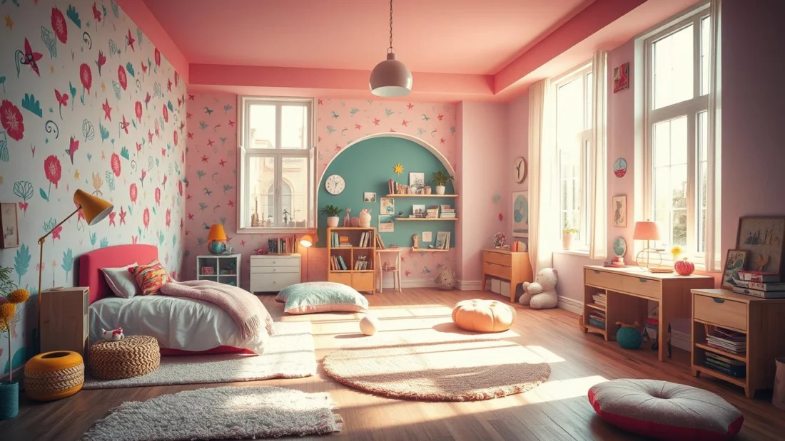 Farbgestaltung Kinderzimmer