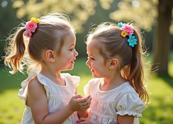 Festliche Kinderhaarstylings: Ideen für den Frühling