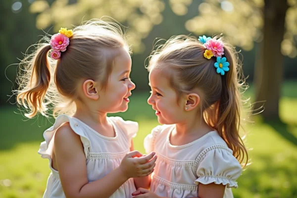 Festliche Kinderhaarstylings: Ideen für den Frühling
