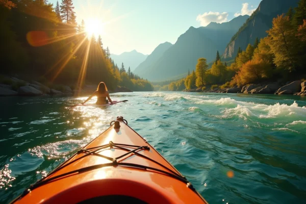 Naturerlebnis auf dem Wasser: Urlaub auf Flüssen