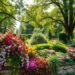 Gartengestaltung mit verschiedenen Pflanzen