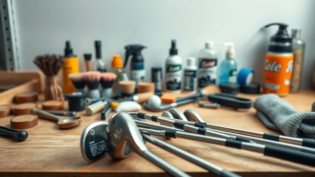 Golf-Equipment Wartung Grundlagen