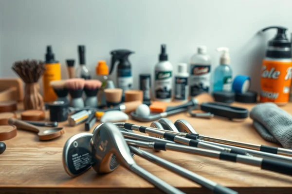 Golf-Equipment Wartung Grundlagen