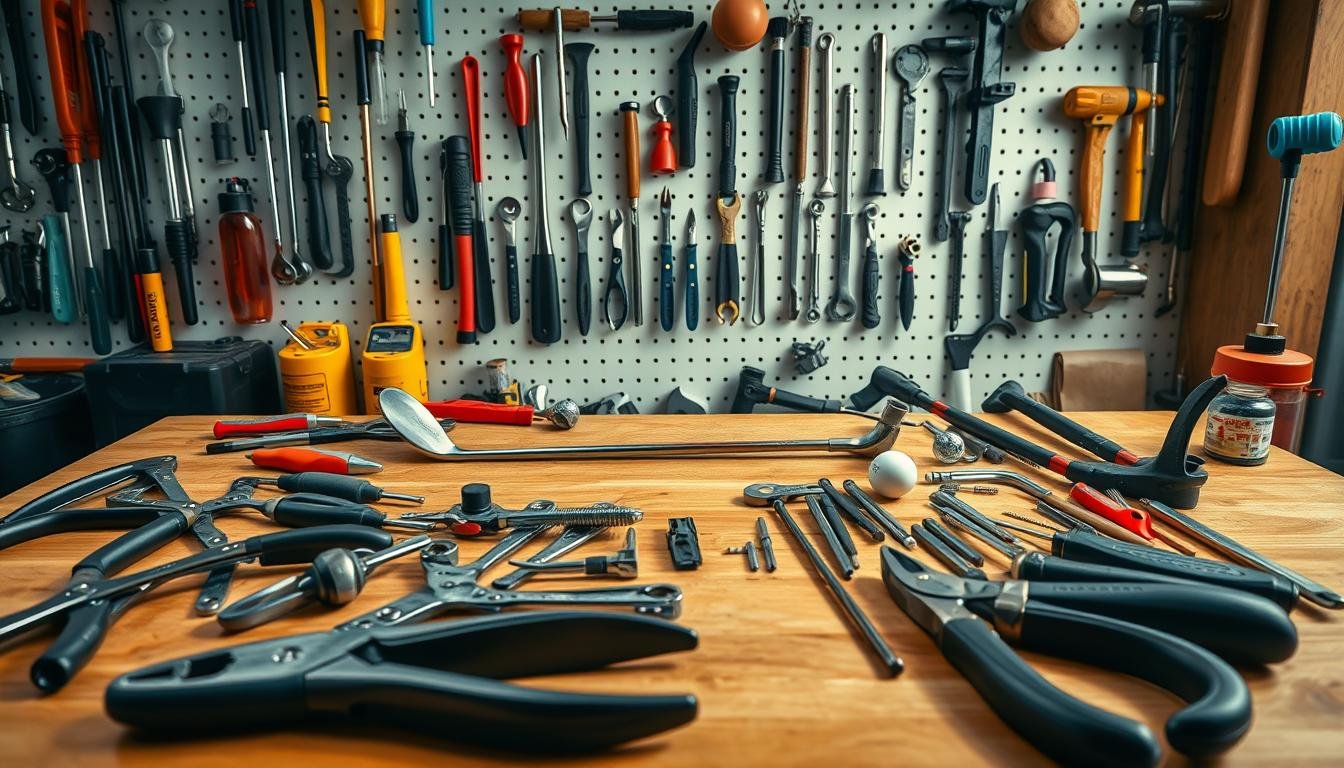 Golfschläger Reparatur Werkzeuge