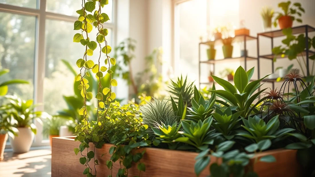 Indoor Gardening Wohnraumgestaltung