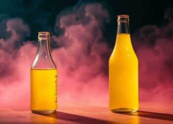 Lemon Bottle Vorher-Nachher