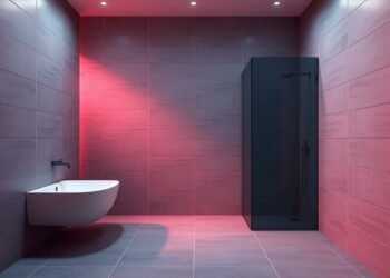 Moderne Badezimmerfliesen