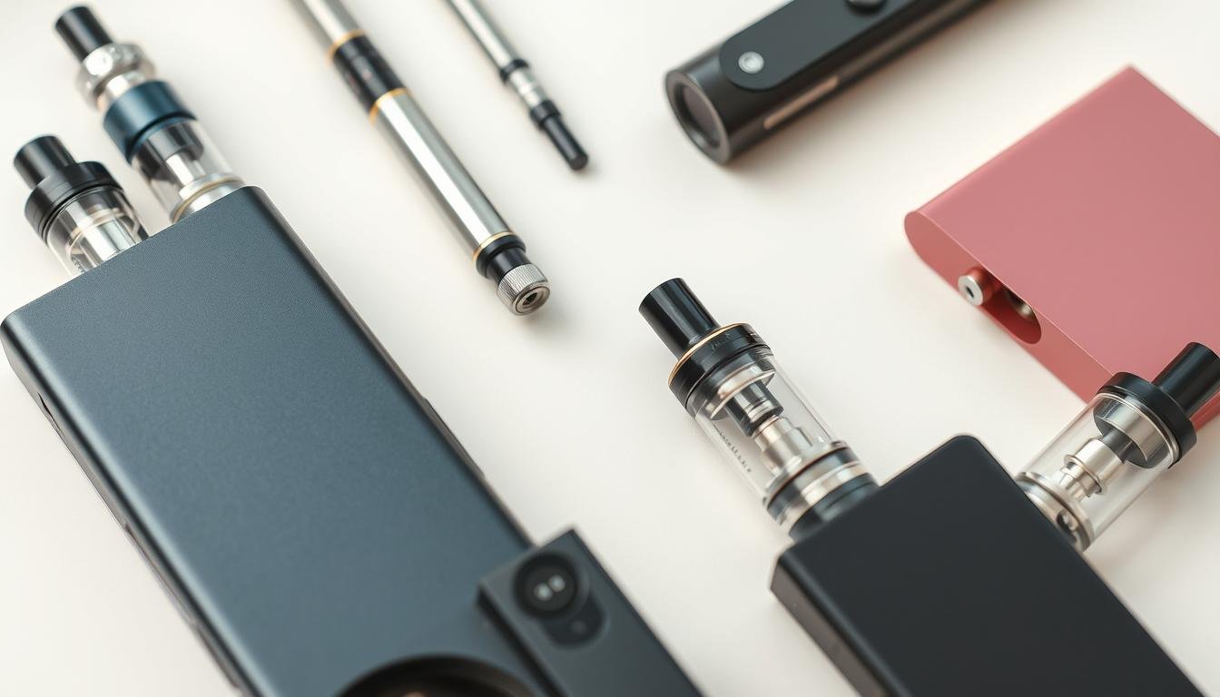 Moderne E-Zigaretten und Vaporizer Geräte
