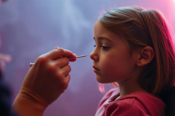 Ohrlöcher stechen Kinder