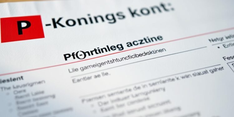 P-Konto - Was man wissen sollte