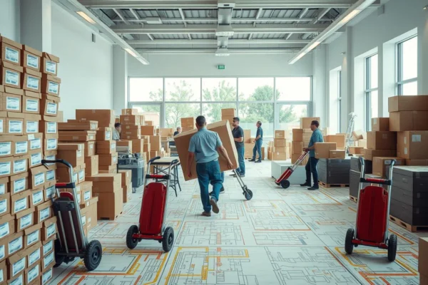 Professioneller Umzug mit systematischer Planung