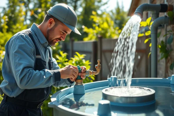 Regenwasser Zisternenpflege professionelle Wartung