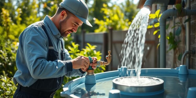 Regenwasser Zisternenpflege professionelle Wartung