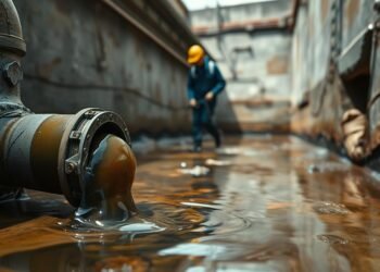 Rohrschadenerkennung im Abwassersystem