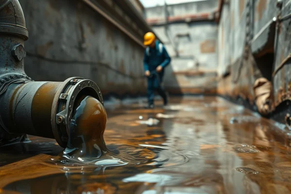 Rohrschadenerkennung im Abwassersystem