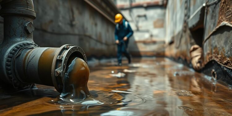 Rohrschadenerkennung im Abwassersystem