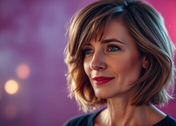 Stufig fransig Frisuren für Frauen ab 50