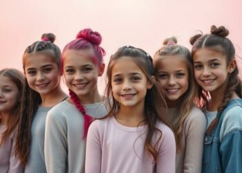 Top-Frisuren für Mädchen