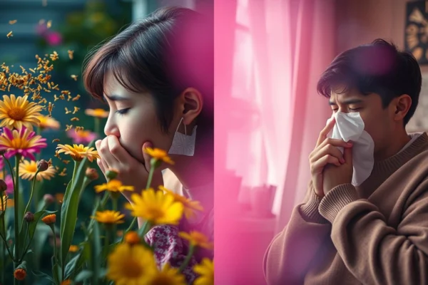 Unterschied zwischen Allergie und Erkältung