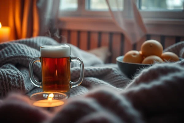 Warmes Bier als Hausmittel gegen Erkältung