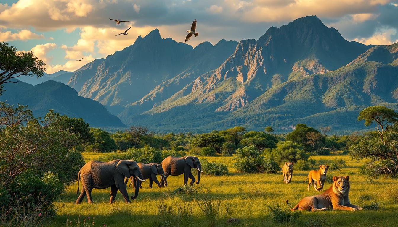 Wildtiersafaris in Nationalparks