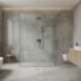 Badezimmer-Trends: Bodengleiche Duschen und große Fliesen