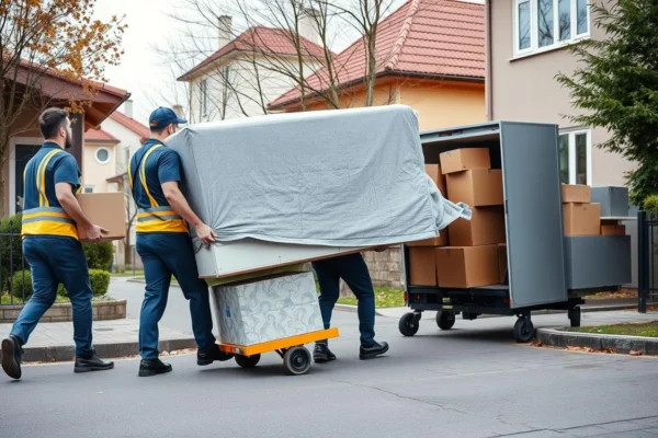 bestbewertete Umzugsunternehmen Berlin im Einsatz