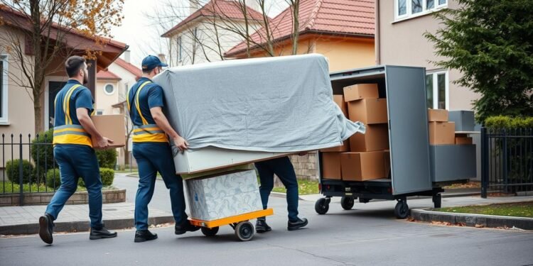 bestbewertete Umzugsunternehmen Berlin im Einsatz