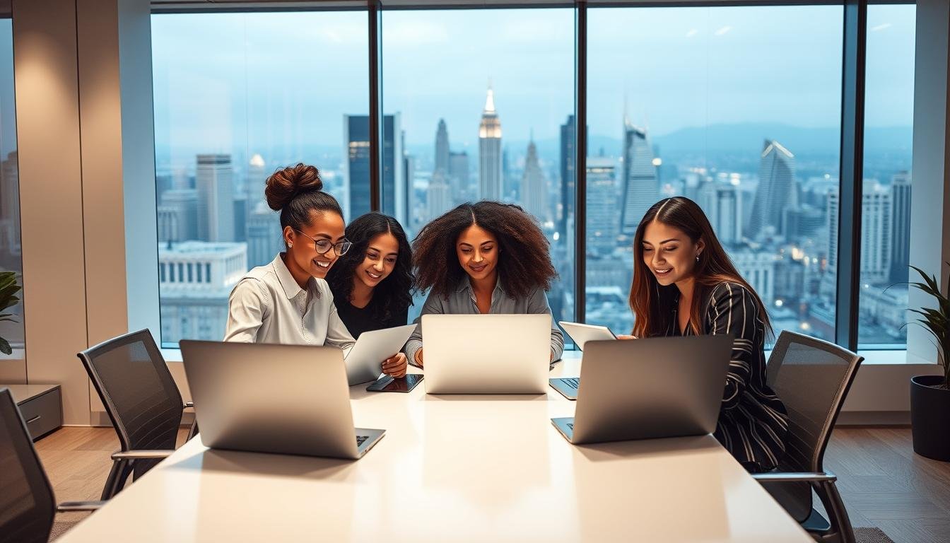 digitale Transformation Arbeitsplatz Frauen