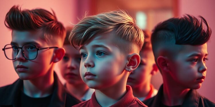 kinder haarschnitt jungs