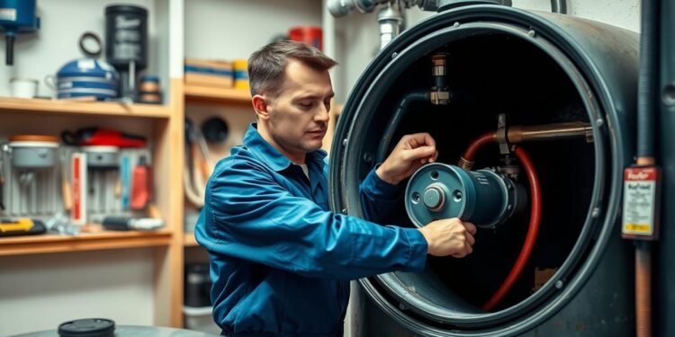 professioneller Zisternenservice Wartung